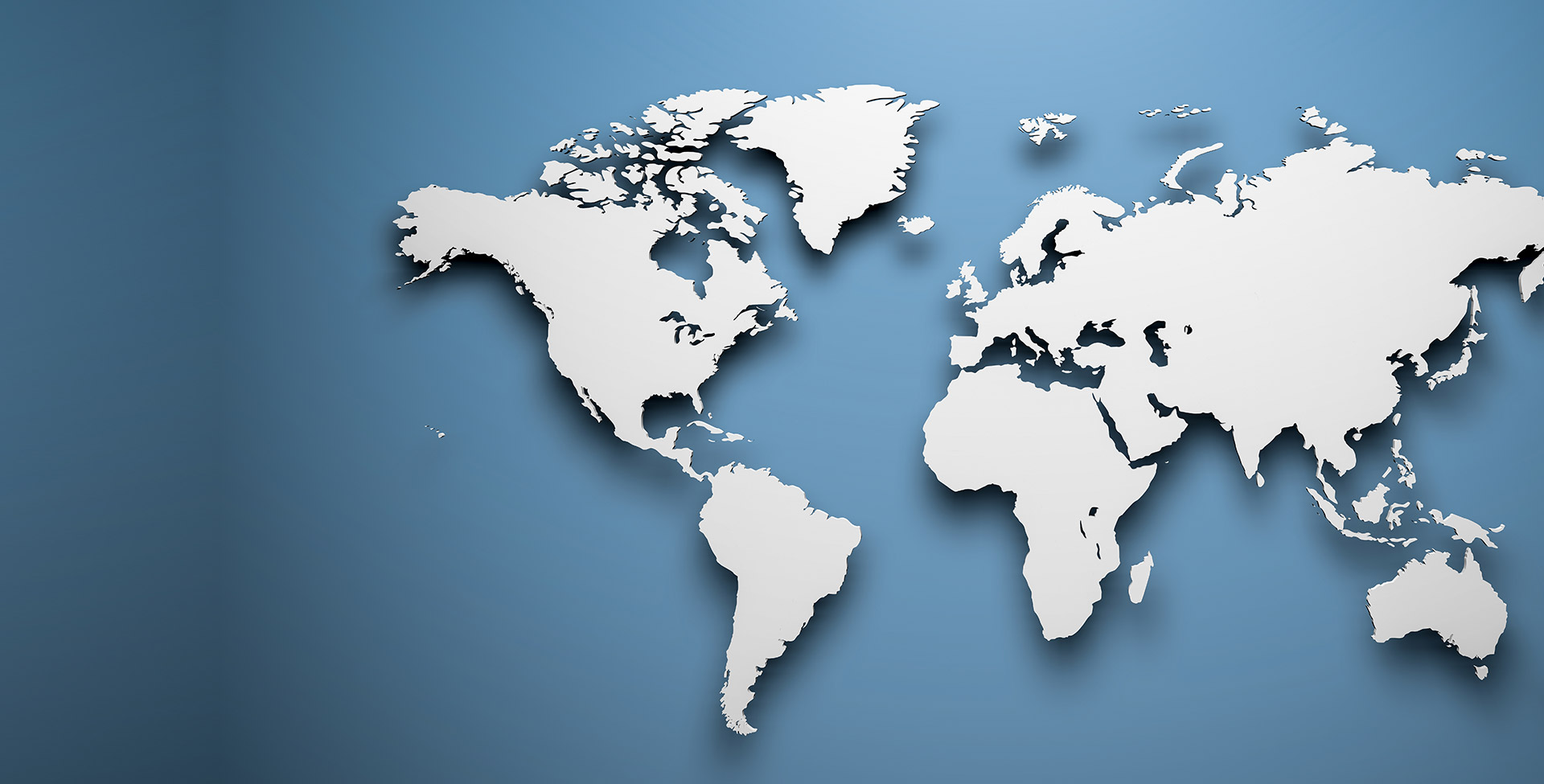 Nachreiner Werkzeuge GmbH Weltkarte auf blauem Hintergrund